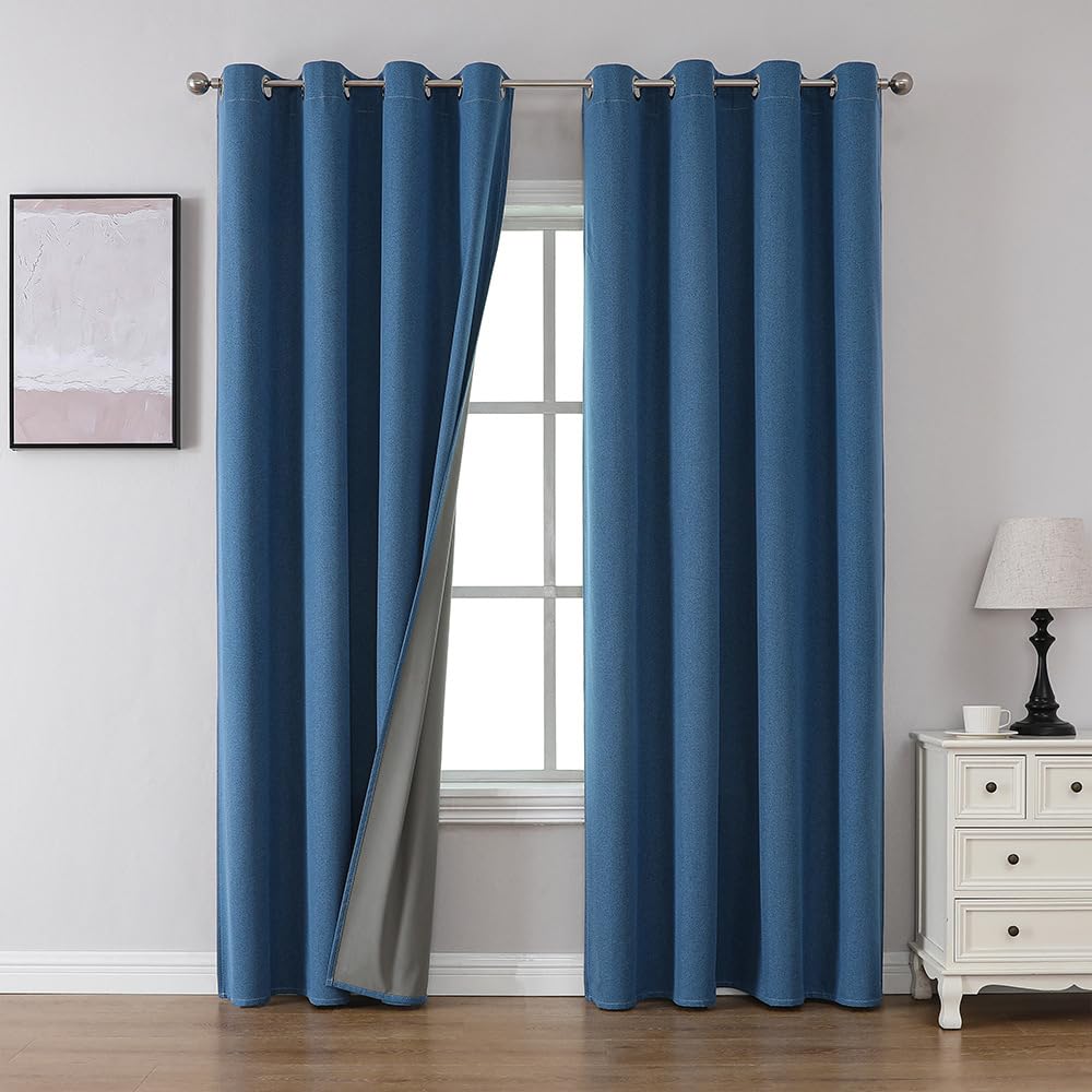 Rideaux occultants pour chambre à coucher bloquant le soleil pour des nuits paisibles