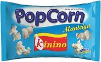 PIPOCA MICROONDAS MANTEIGA KININO 100G