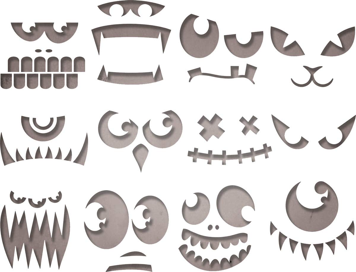 アルバム・スクラップ Sizzix Frightening Faces Tim Holtz Sizzix Frightening Faces Tim Holtz