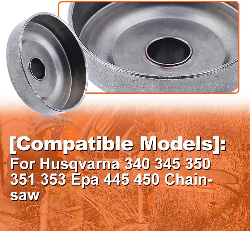 Miniatura 4 de Kit de tambor de embrague de piñón recto para Jonsered CS 2141, 2145, 2149, 2150, 2152, 2153, 2156, 2159, motosierra 503873072