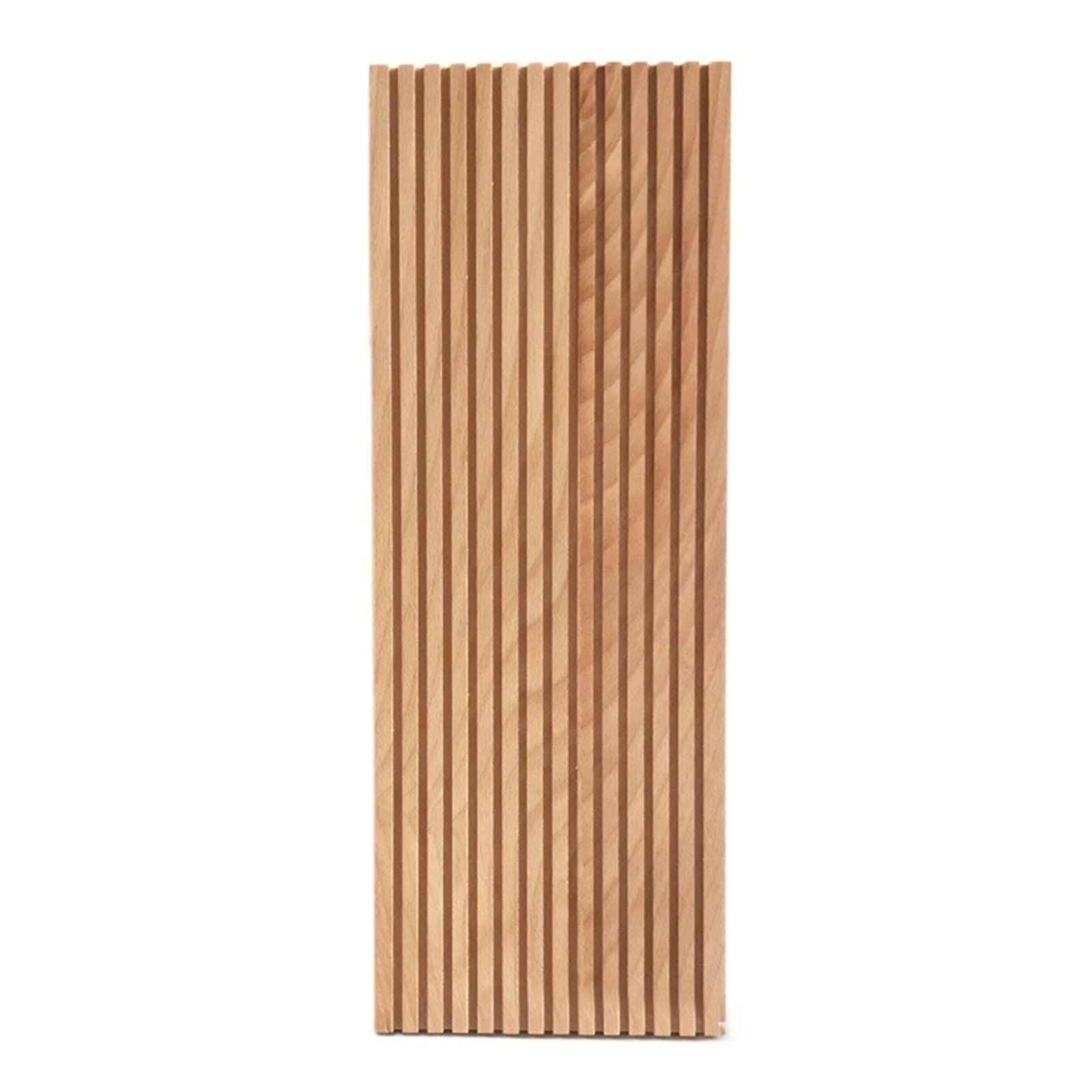 JINGYAN Breakfast Trays Groove Wood Dessert Slicing Bread Tray Kitchen Anti-slip Cutting Board Storage Organizer(1)