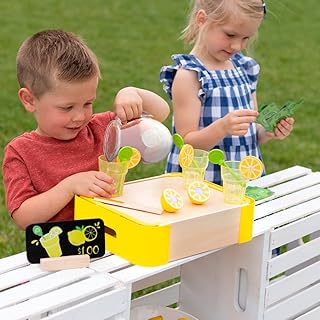 Fat Brain Toys Pretendables Lemonade Set - Pretendables Lemonade Time Set - New/PreOrder Imaginative Play for Ages 3 to 7