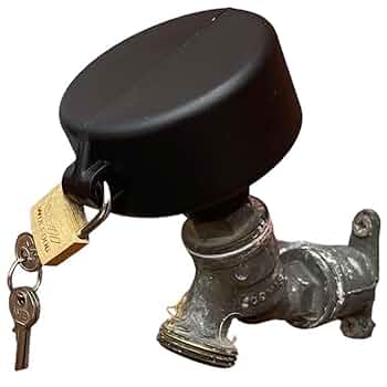 Outdoor Faucet Protector With Lock Anti-Theft Water Tap Stainless Steel Lock Cover