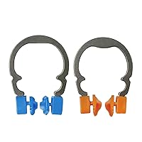 Vista 6 de Anillo de abrazadera de matrices dentales, anillo separador de anillo de sujeción elástico de níquel R2, clips de matriz contorneada seccional