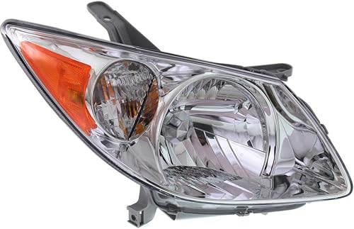 Miniatura 9 de KarParts360 Para 2005 06 07 2008 Pontiac Vibe Conjunto de faros delanteros par del conductor y del pasajero con bombillas reemplaza GM2502249