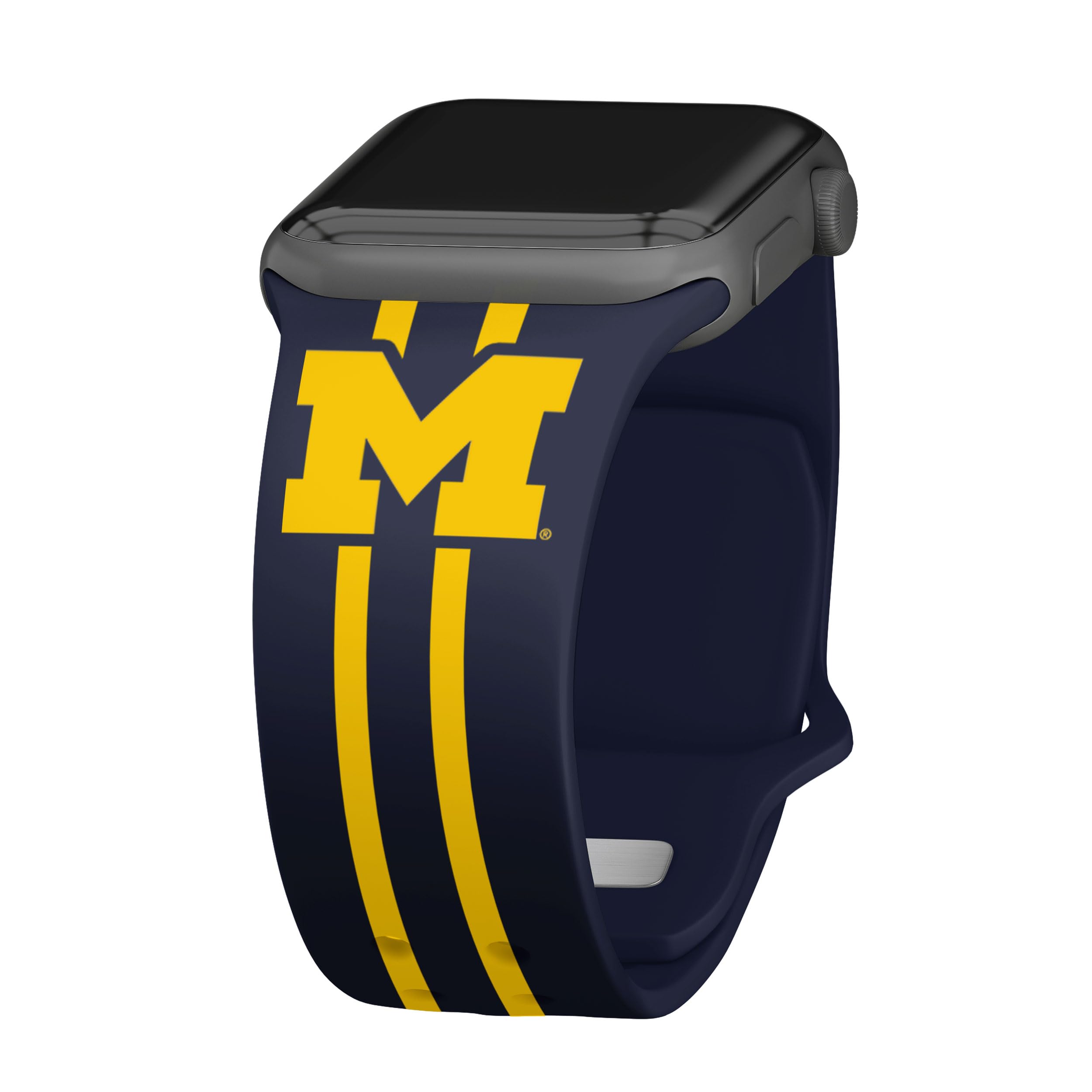 Affinity Bands Michigan Wolverines HD Watch Band Compatible with Apple Watch