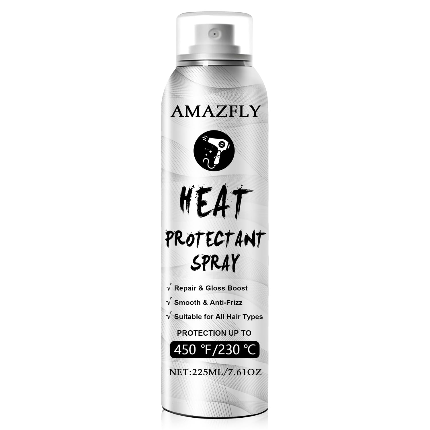 Heat Protection Hair Spray with Moroccan Argan Oil – Thermal Resistant Styling Products for Women – Frizzy, Black and Curly Hair – Anti Frizz, Leave In Conditioner – Flat Iron and Blow Dry (7.61 OZ) Heat Protection Hair Spray with Moroccan Argan Oil – Thermal Resistant Styling Products for Women – Frizzy, Black and Curly Hair – Anti Frizz, Leave In Conditioner – Flat Iron and Blow Dry (7.61 OZ)