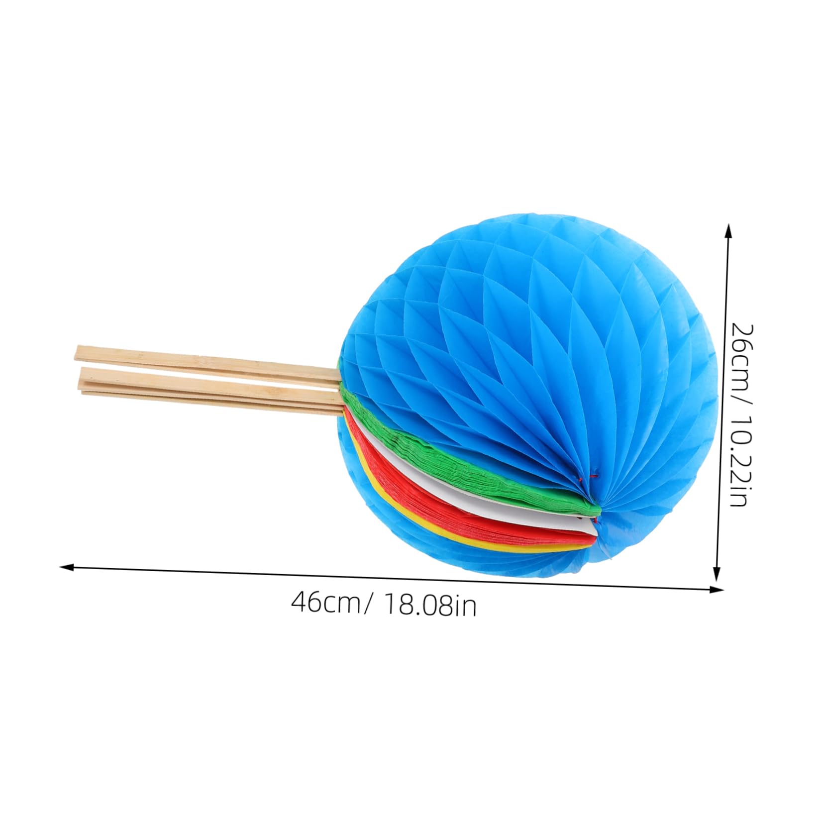 BESPORTBLE Cheer Hand Flower Prop Colorful Sports Activity Accessory for Basketball Football Tennis Reusable and Durable for Team Spirit at Events and School Performances