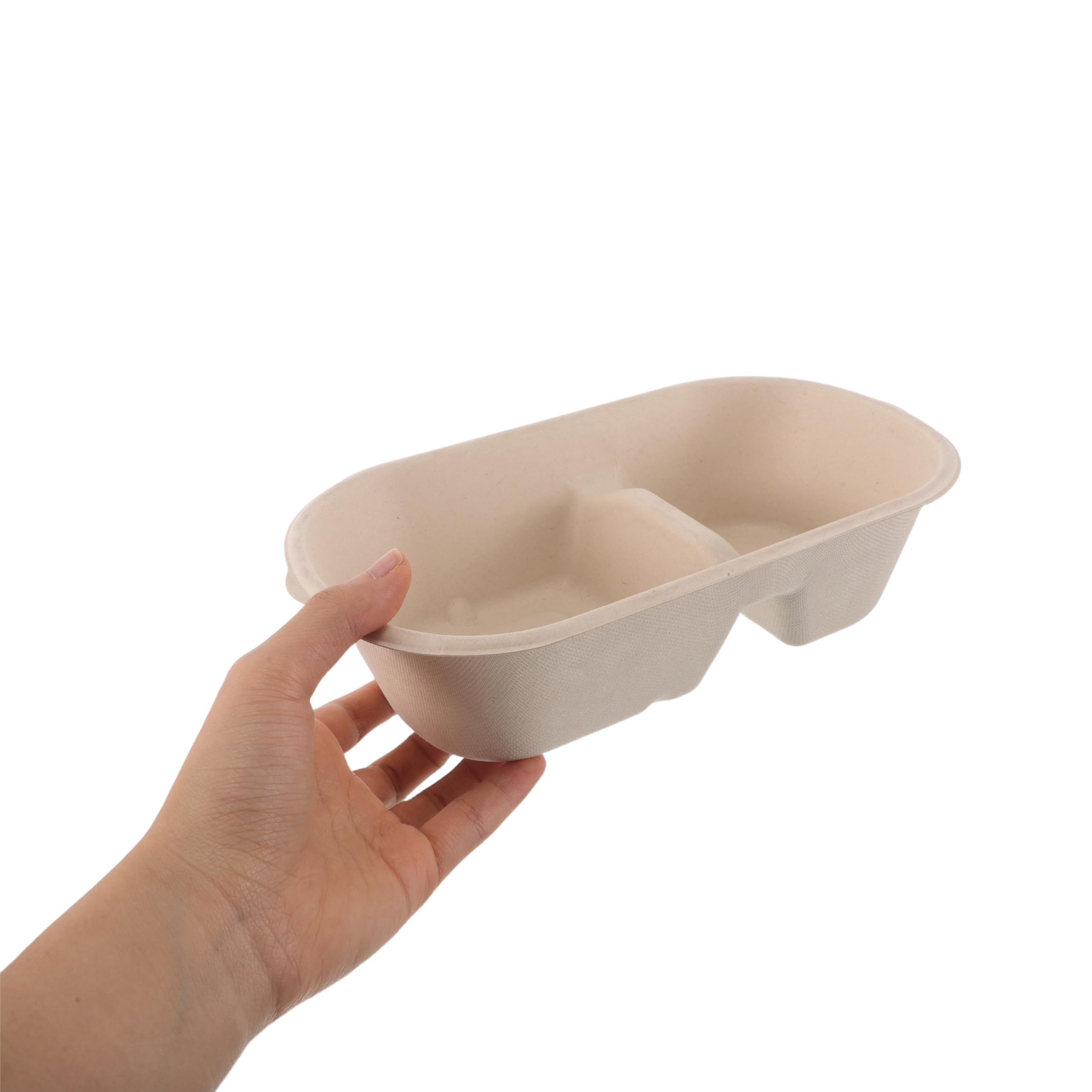 Gadpiparty 50 Ciotole Monouso per Cibo e Acqua per Piccoli Animali Doppie da 1000 Ml Leggere e Usa e Getta per Cuccia Gabbie e Viaggi per Cuccioli e Gatti