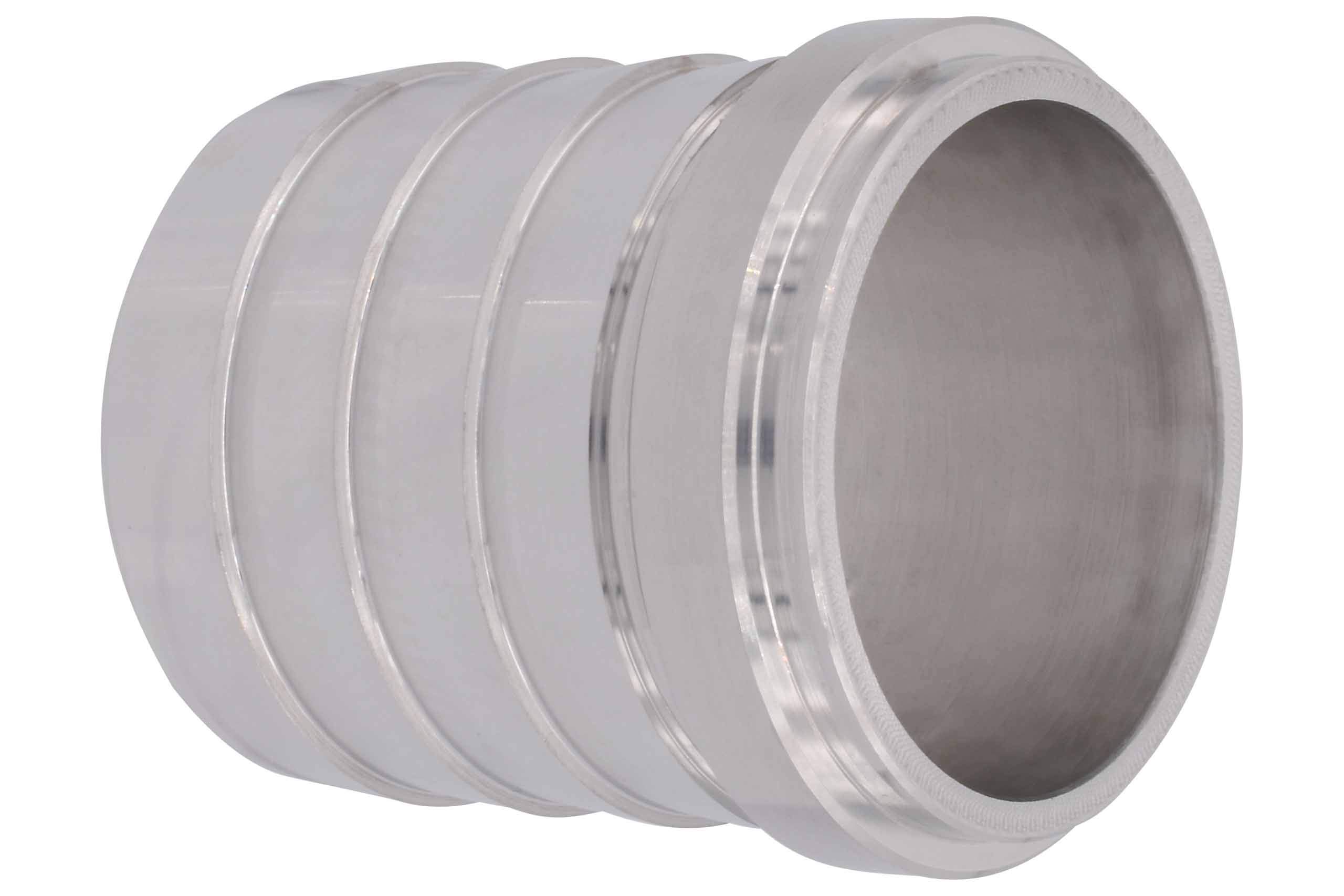 Tuerca de soldadura de aluminio de 2 pulgadas - Boquilla de ajuste soldadura de 2 pulgadas para manguera de radiador AN617-32