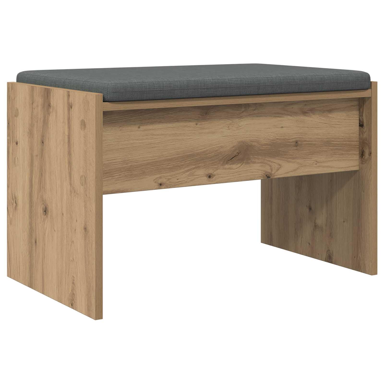 Banc à chaussures pratique avec rembourrage pour un intérieur épuré