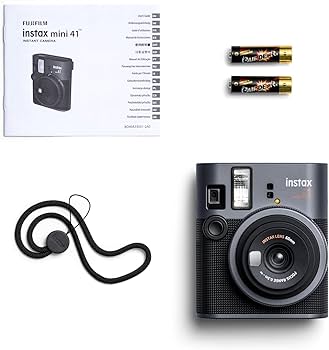 Amazon.com : Fujifilm Instax Mini 41 Instant Film Camera with Amazon.com : Fujifilm Instax Mini 41 Instant Film Camera with