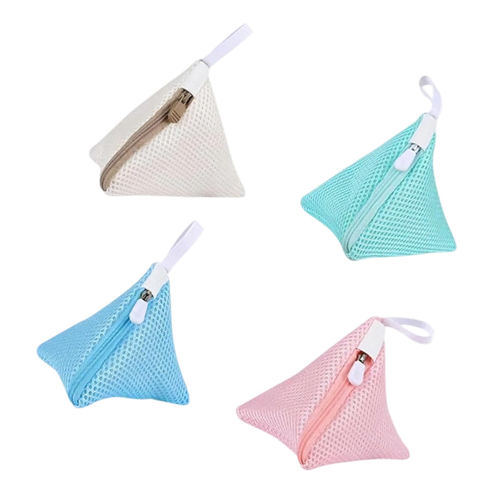Msioytog 4 Pieces Fabric Garment Protectors for Safeguarding Delicates and Keeping Scented Beads Safe Flexible Laundry Bag