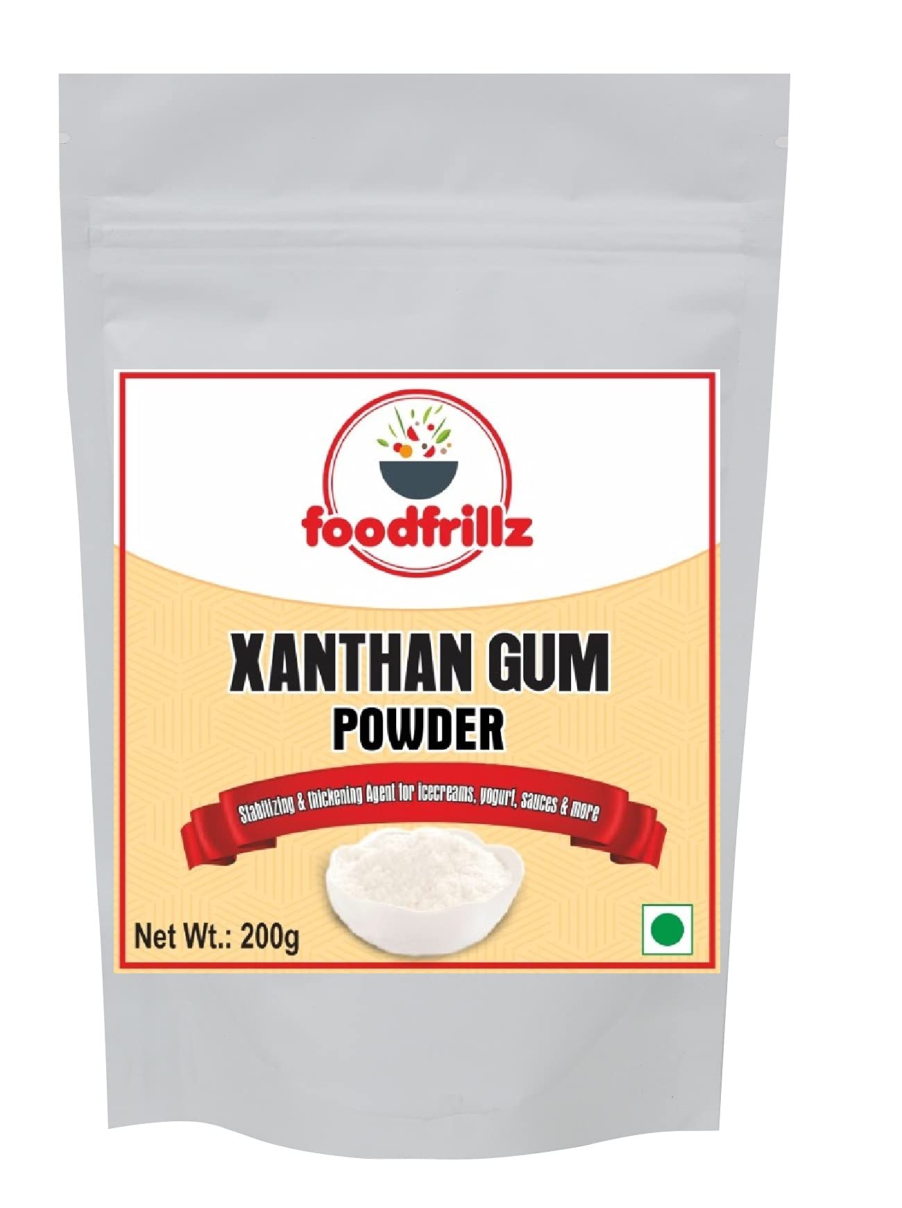 foodfrillz Xanthan Gum Powder, 200 g Gluten Free Baking additive (B07VRDJFHL) Amazon Price History, Amazon Price Tracker
