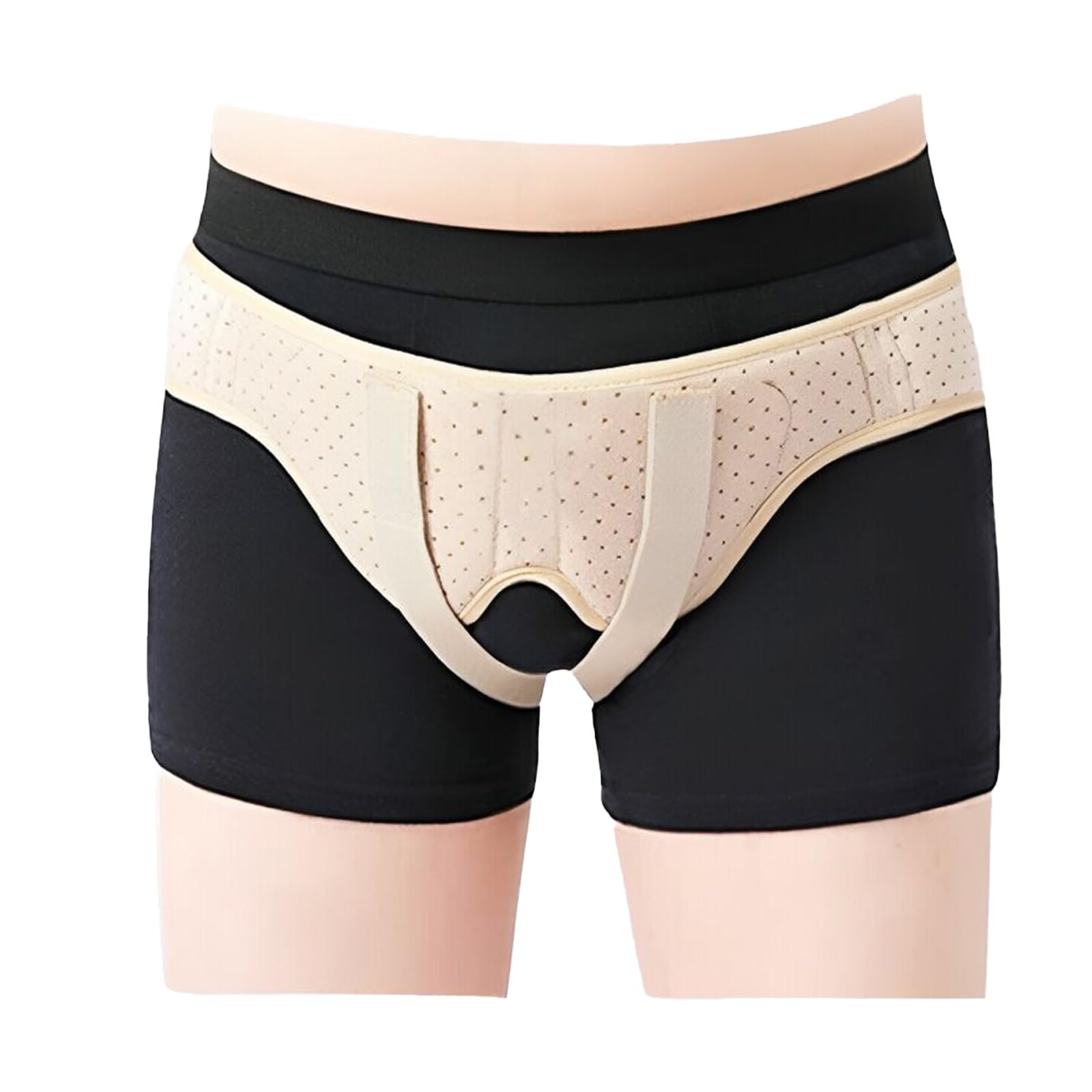 Hernia Belt with 2 Removable Compression Pads for Single/Double Inguinal or Sports Hernia, Groin Support for Men and Women Pain Relief(Yellow,Medium)