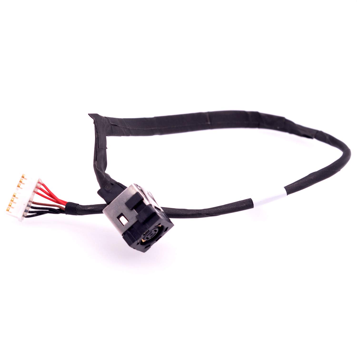 DC Power Jack Harness Connector For Dell Inspiron 13 7386 P91G001 2-in