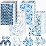20 feuille de papier transfert pour argile:le paquet comprend 4 styles de papier transfert, 5pcs / style, 20pcs au total. La grande quantité est suffisante pour que vous puissiez l'utiliser. La taille est d'environ 70mm /2.76 pouces de long, 120mm / 4.7 pouces de large.
