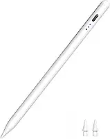 Caneta Stylus para iPad 2018-2025, carregamento rápido USB C de 25 minutos, rejeição da palma da mão e sensibilidade de inclinação, caneta Apple para iPad A16 11/10/9/8/7/6ª geração, Pro 12.9 11 33.0