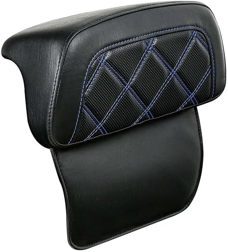 Miniatura 6 de HR3 Maleta de equipaje Razor Tour Pack de 5.5 pulgadas con almohadilla de respaldo para Harley Touring Road King 2014 y posteriores, Road Glide,