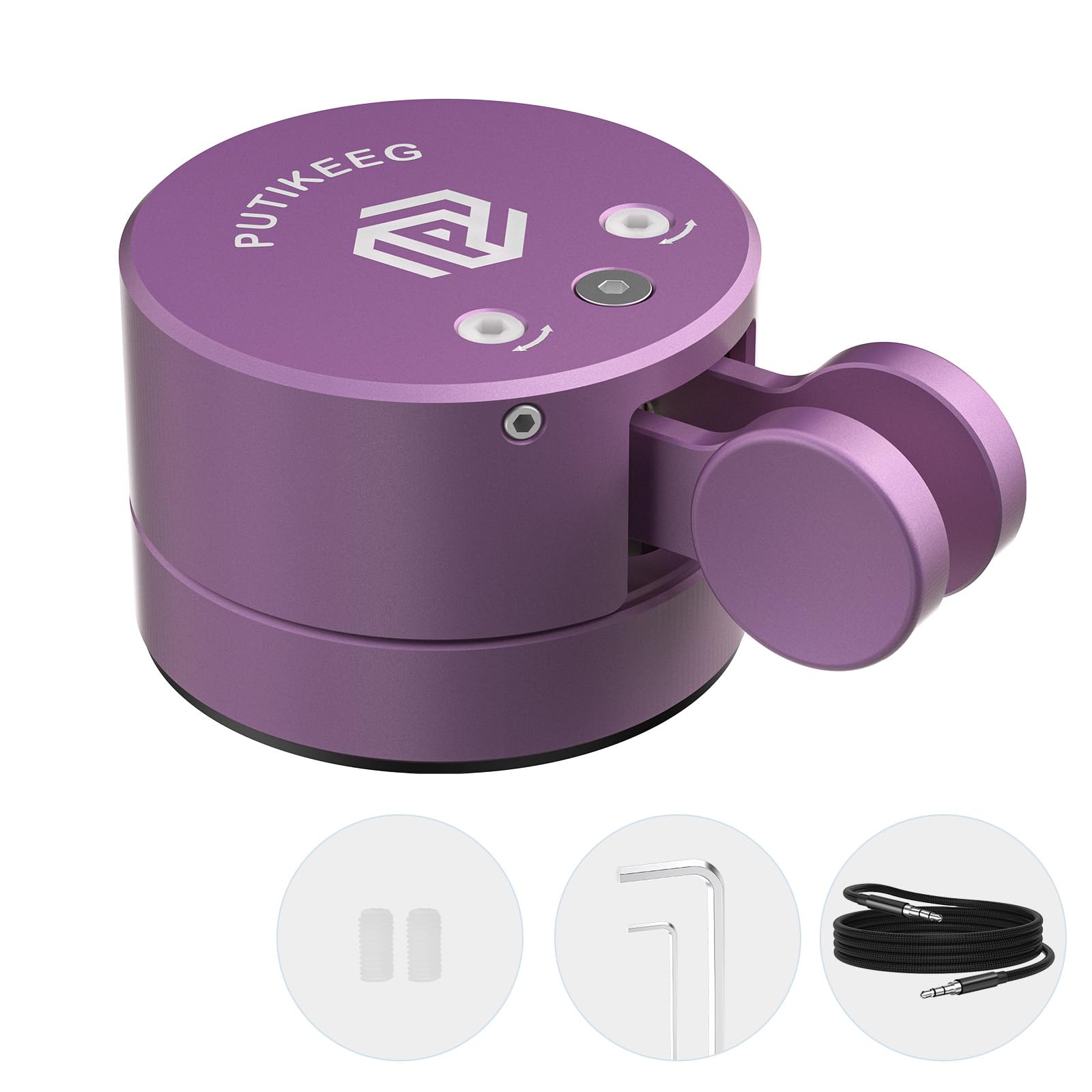 Mini clé à code morse CW double pagaie avec base magnétique pour radio amateur argent violet