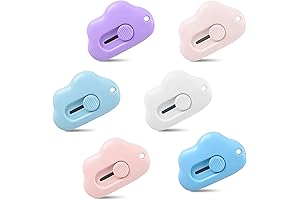 6-Piece Mini Box Cutter Set - Precision Box Knife for Effortless Opening