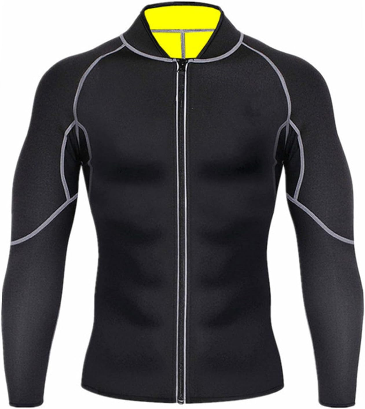 Men Long Sleeve Wetsuit, Full Body Diving Suit Top Jacket