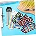 IMIKEYA 8packs Highlighter Strips Tape Pastel Sticky Flags Book Indexing Tabs Long Page Markers Removable for Reading