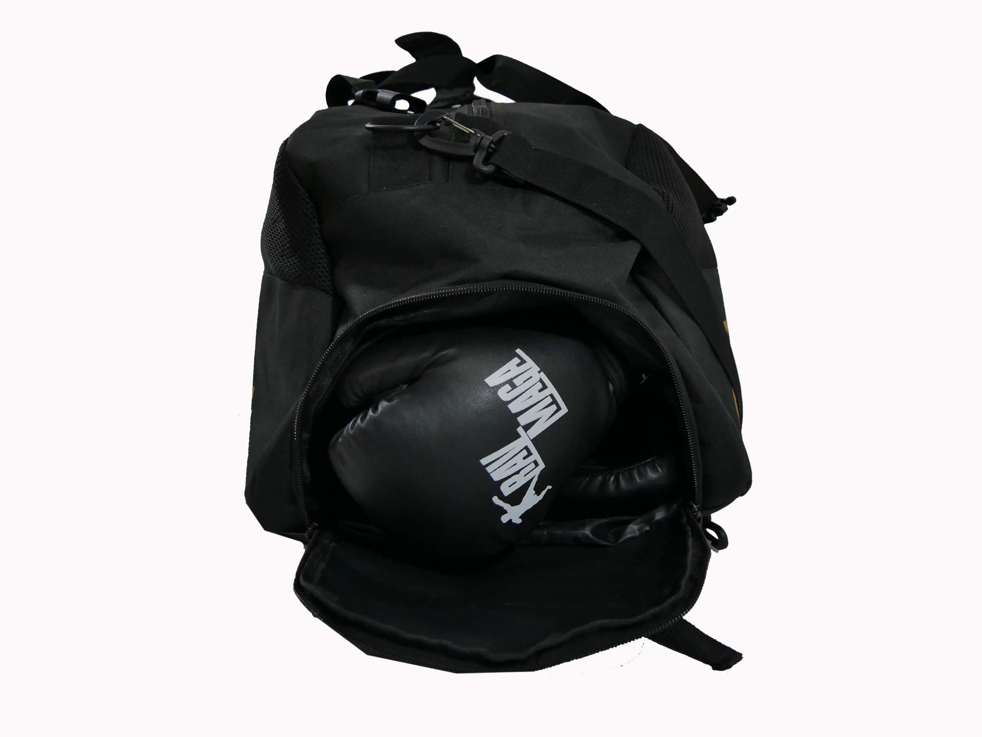 Bolsa de deporte convertible Krav Maga XL, Negro , 74X32X34 cm soit 80 litres.