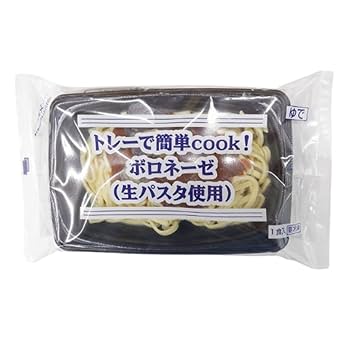 Amazon | ニチレイ トレーで簡単cook！ ボロネーゼ 生パスタ