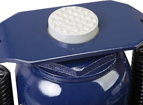 Miniatura 4 de TCE TCE31001 Torin Gato hidráulico neumático de botella con bomba manual manual, capacidad de 20 toneladas (40,000 libras), azul