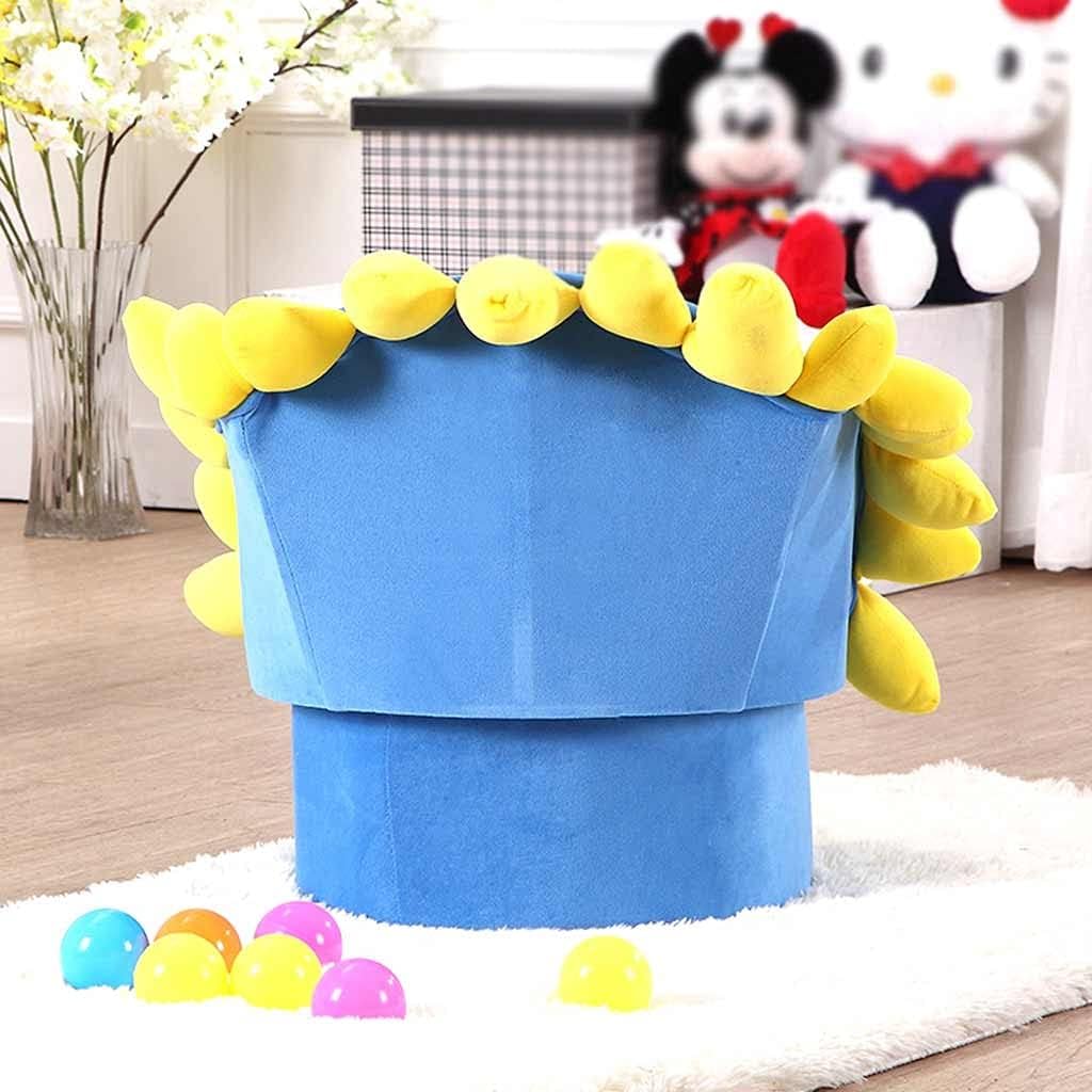 Couch Small Single Armchair with Creative Sun Flower Shape, Boy and Girl Princess Rest Watching TV On The Sofa Chair, No Assembly Required (Color : Blue, Size : 46 * 53 * 53cm)