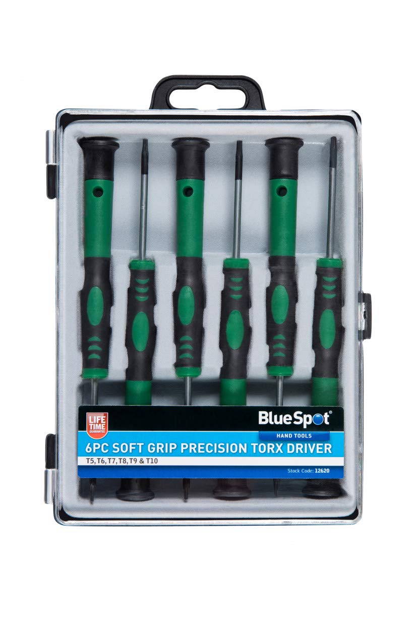 BlueSpot Tools Blue Spot Tools6 Pce Precision Torx Screwdriver Set from B&Q
