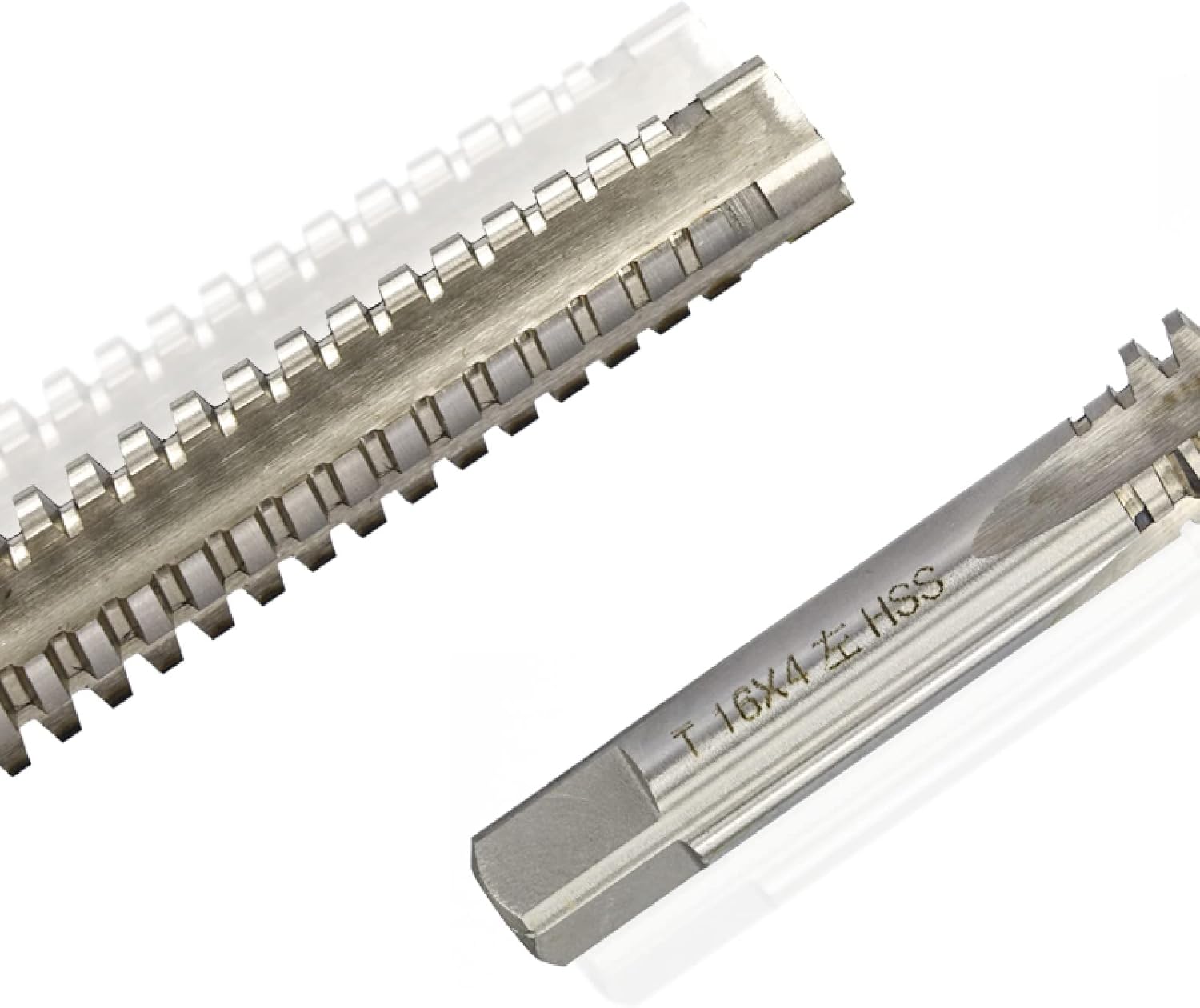 Drill Bit Screw Thread Tap Hand Trapezoidal Tap Machine Plug Tap HSS Machine Threading Tools,Left Hand-TR8x2