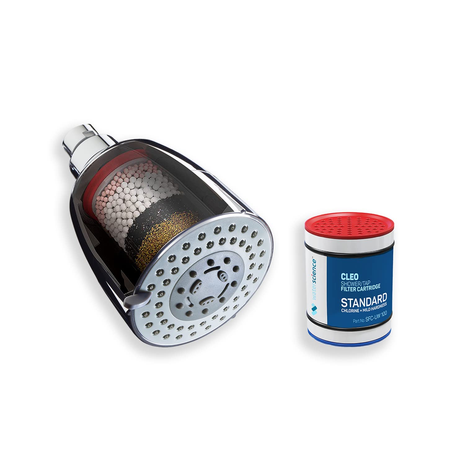 Buy WaterScience Combo CLEO Multiflow Shower Filter + Additional