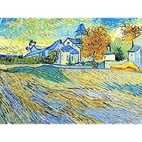 【専用】ヴィンセント・ヴァン・ゴッホ ザ・教会 ゴッホ『オーヴェルの教会』 - 数字絵画キット – Paint Yours