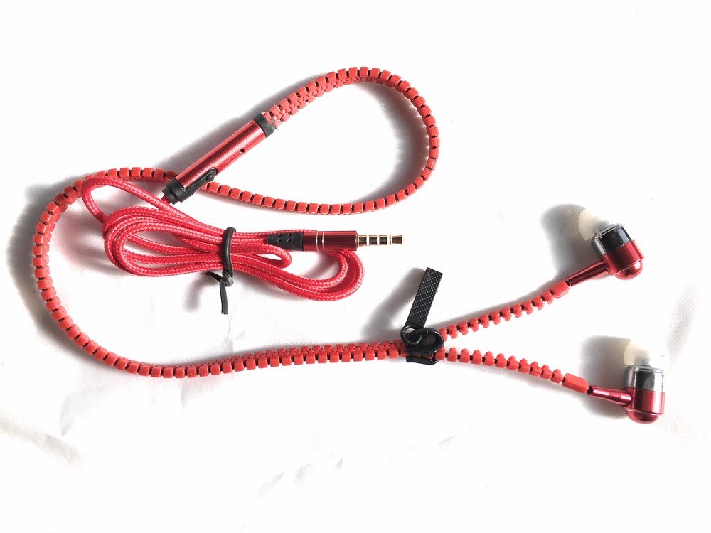 Amazon.co.jp: ファスナーイヤホン ジッパー カナル型イヤホン