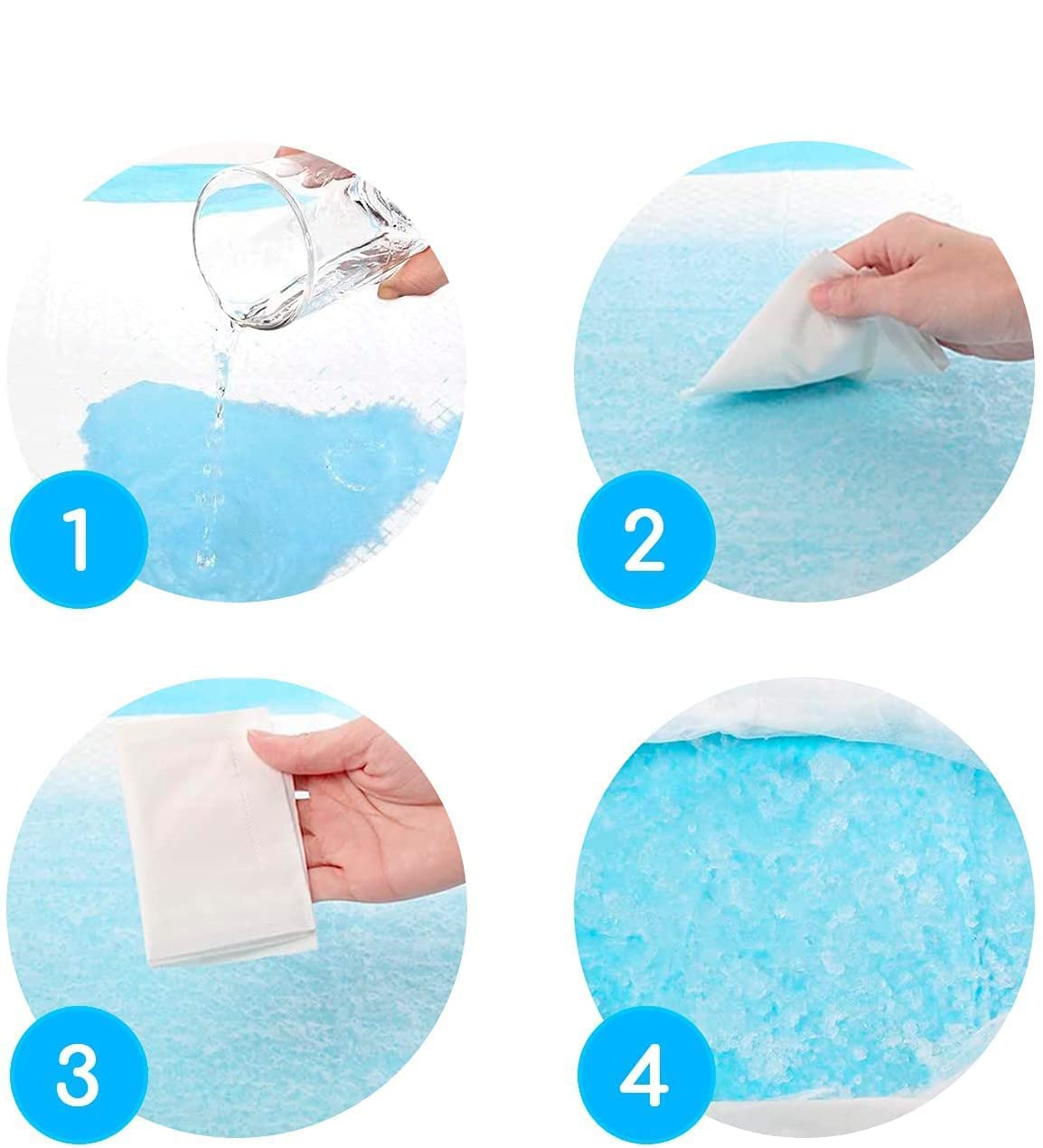 Empapadores para Perros, Alfombrillas Higiénica Desechables para Mascotas, Toallitas de Entrenamiento y Adiestramiento, Absorbentes,Resistente a Prueba de Fugas (200, 60x60cm)