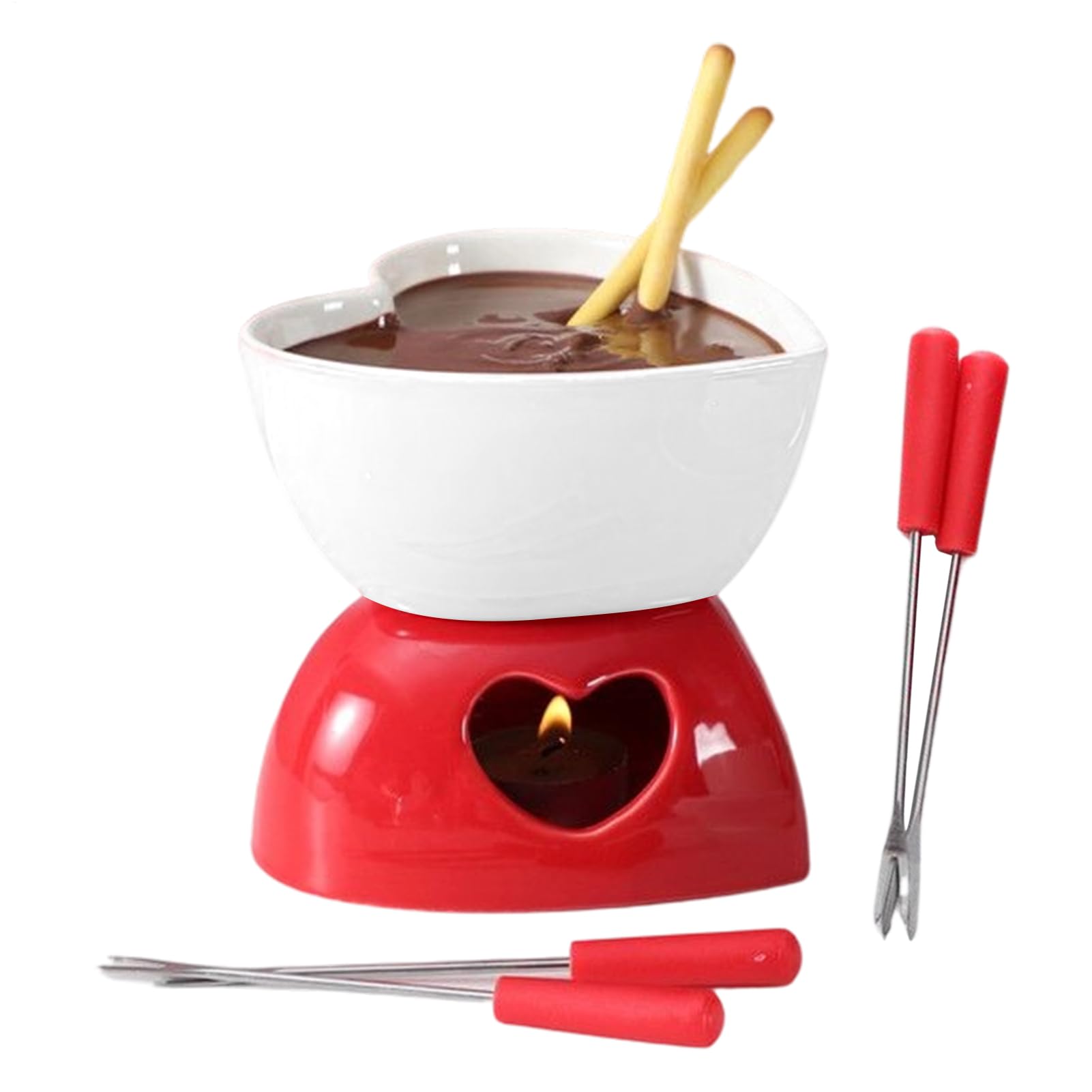 Récipient à fondue chocolat en voyage ou au bureau pour des vacances gourmandes