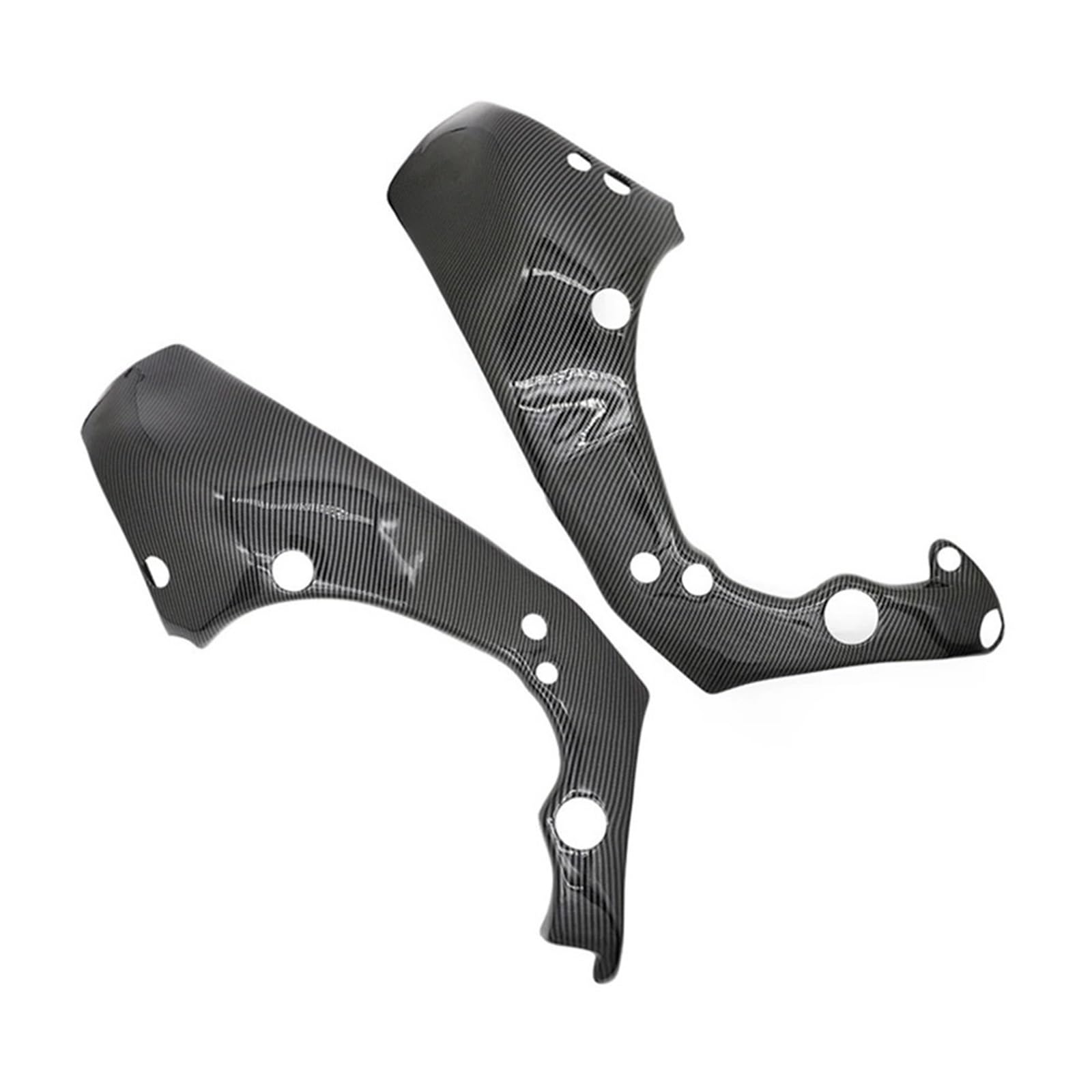 Protection carénage inférieur ZX10R style fibre de carbone pour cadre moto