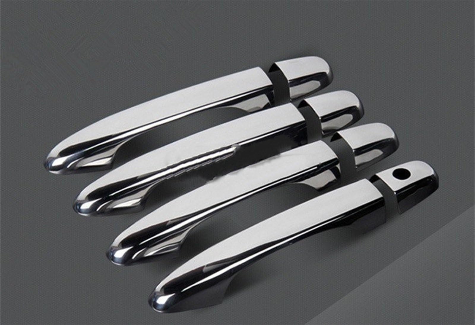 KJHOPY for CR-V CRV/for Civic 2012 2013 2014 2015 2016 Chrome Door Handle Covers Trim Car Accessories Exterior Door Handle