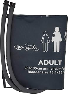 Adult NIBP Cuff Double Tube 25–35 cm Arm Circumference Reusable Blood Pressure Monitoring Cuff