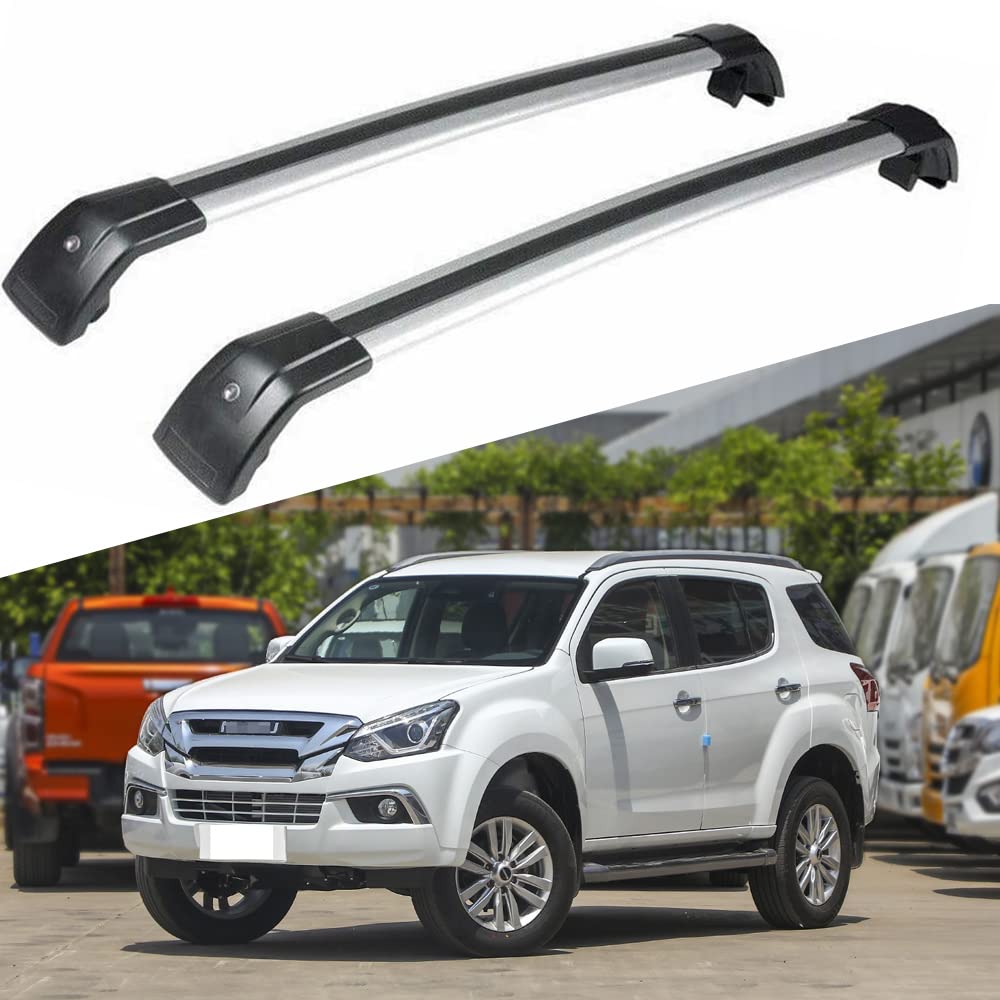 Buy 2PCS Silver Cross Bar for Isuzu MUX MUX 2021 2022 2023 Roof