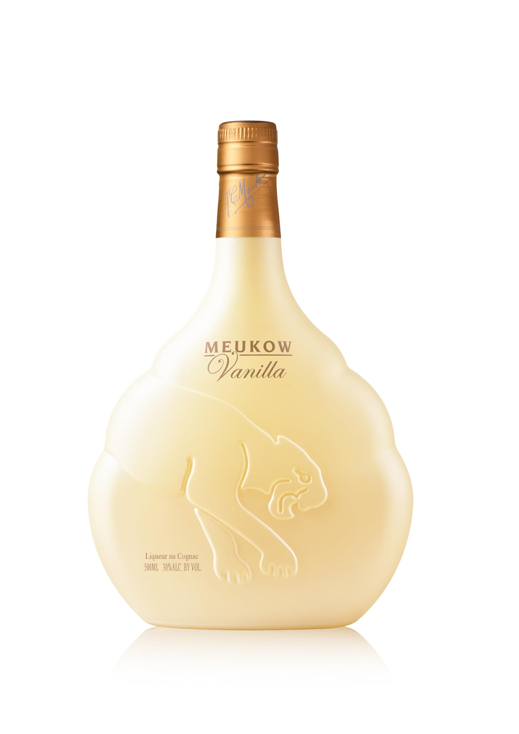 Meukow Vanille Cognac Likör 0,5 Liter 30% Vol.
