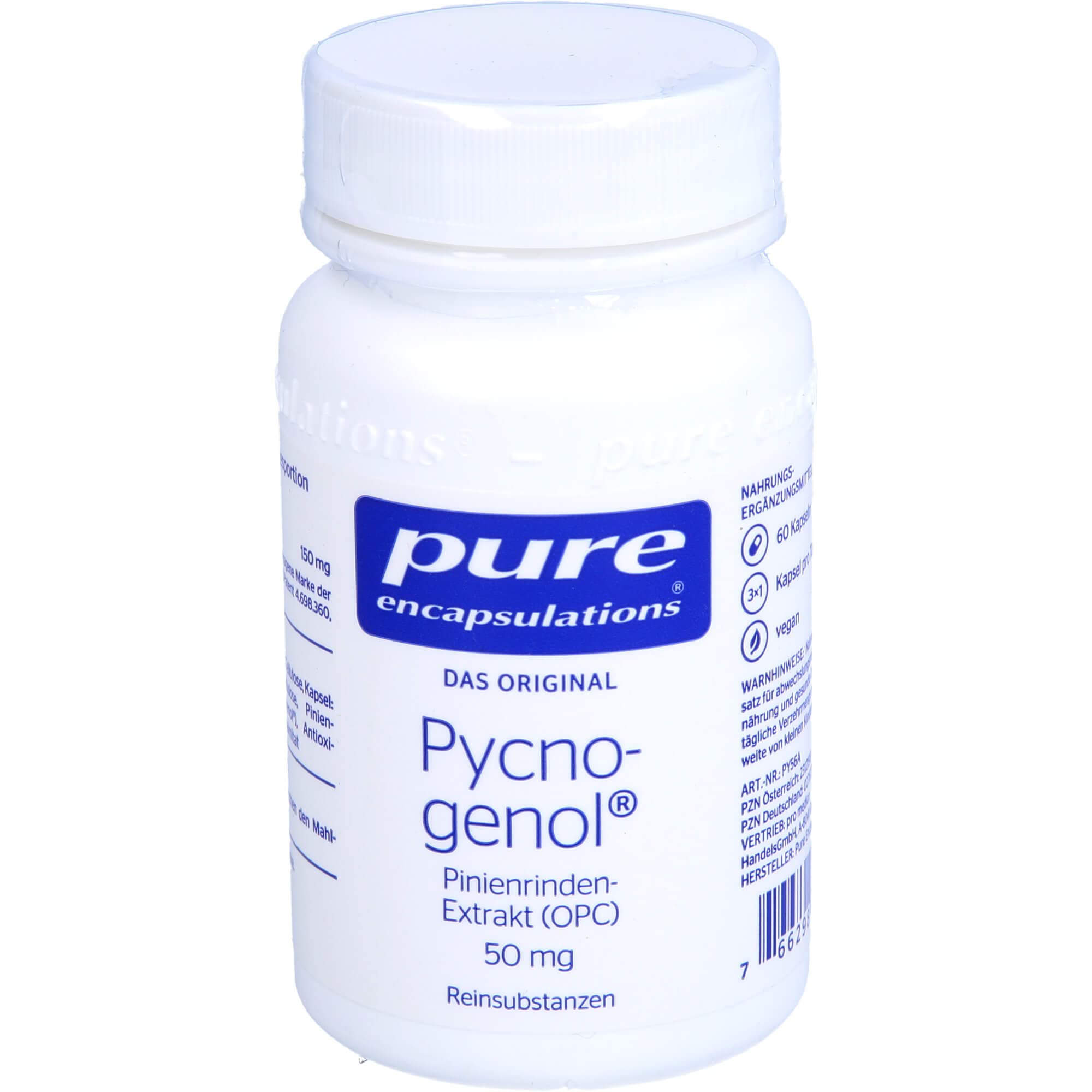 Pure Encap Pycnogenol 50mg
