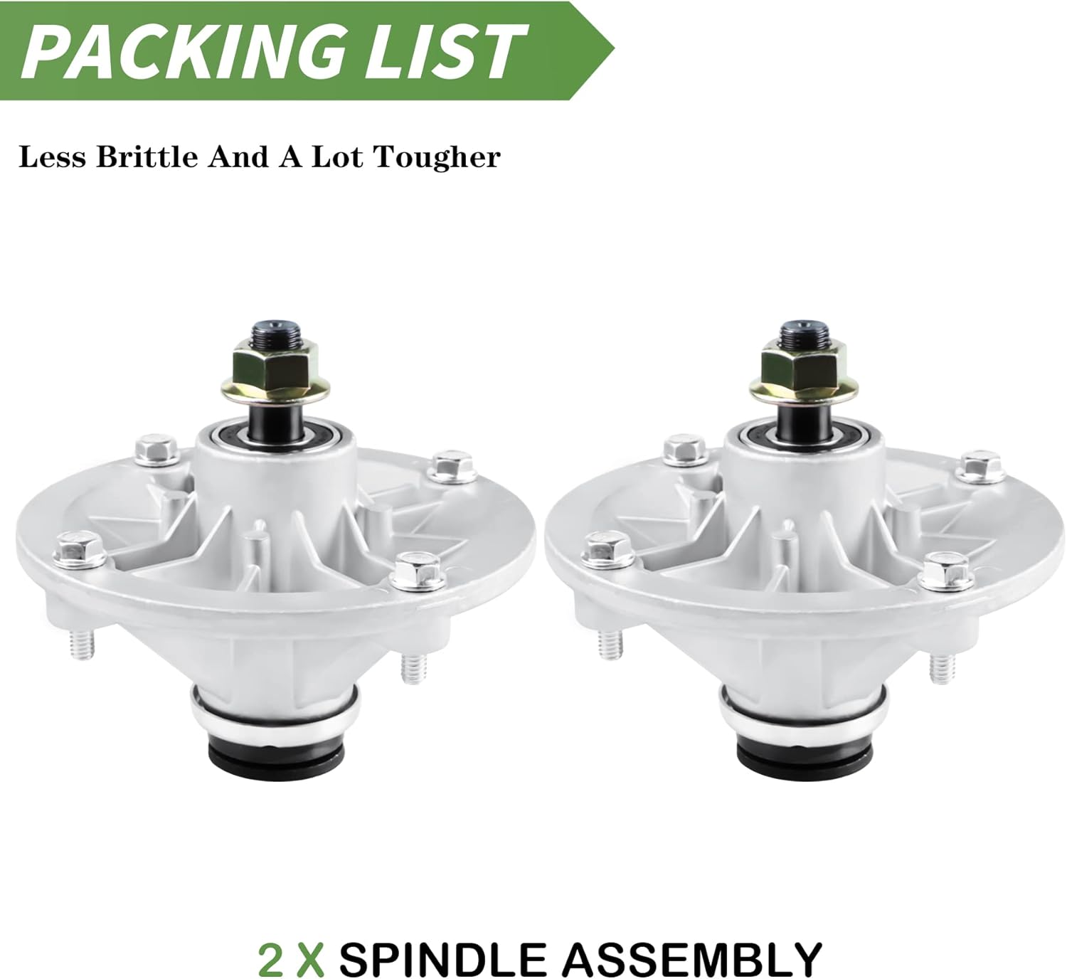 110-6866 117-1192 Spindle Assembly for Toro Timecutter Z5000 Z5030 ZX5000 with 50" Deck Z4235 Z4200 Z4220 Z4235 with 42" Deck LX176 LX178 LX186 LX188 (2 Pack)