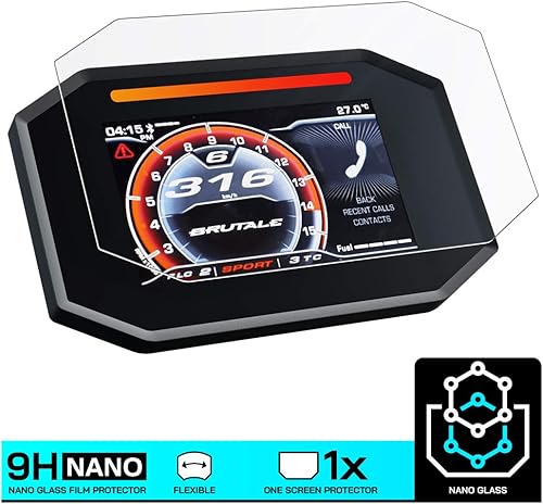 Miniatura 2 de Speedo Angels NANO GLASS - Protector de pantalla puede usarse con BRUTALE 1000 RRSERIE ORO (2020-)