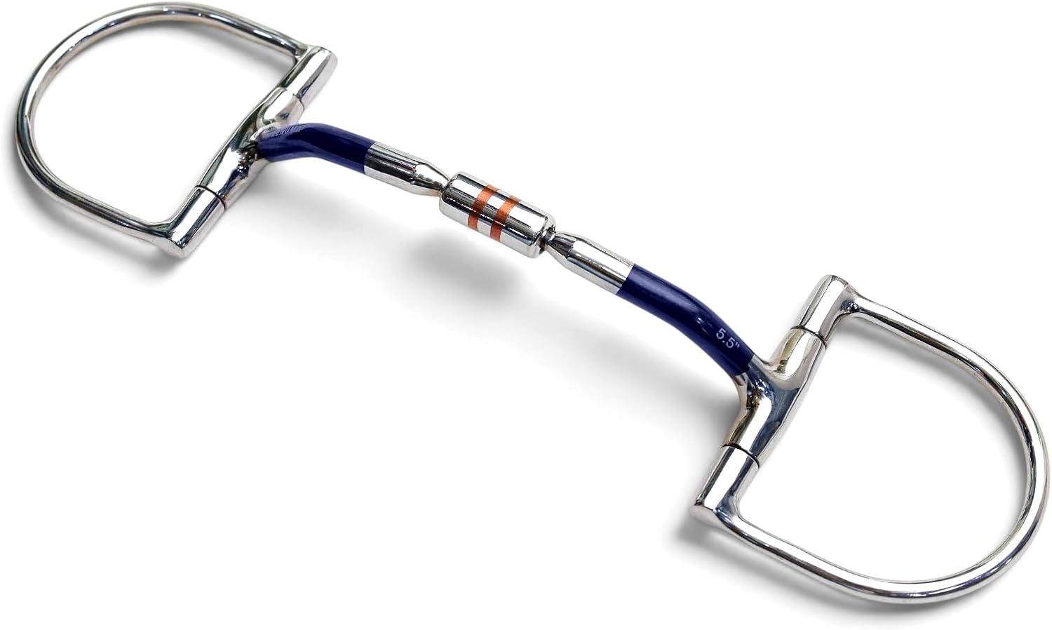 D-Ring High Port Harmony Roller Sweet Iron Snaffle Bit