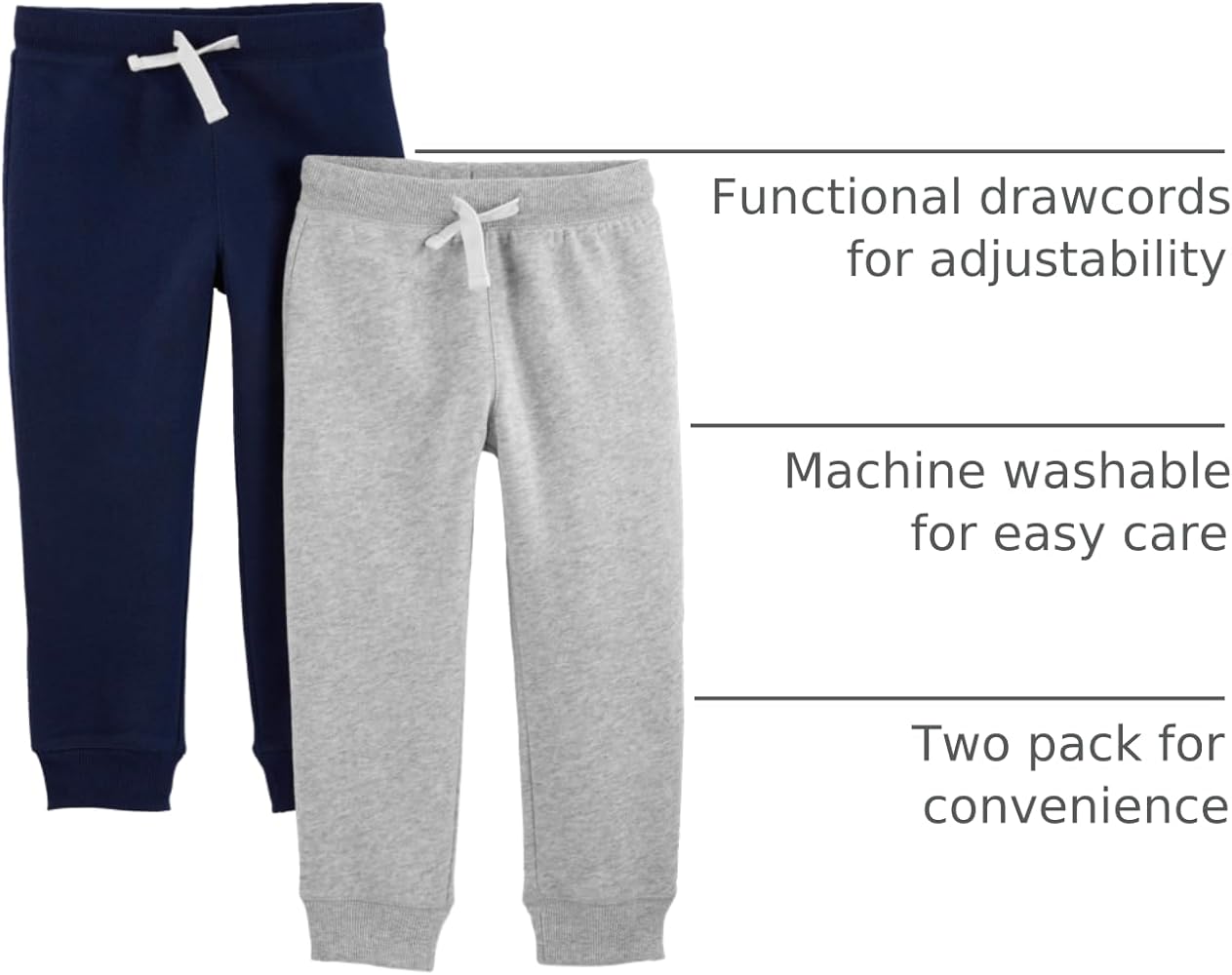 Amazon.com: Simple Joys by Carter's Baby Boys' 2-Pack Pull-On