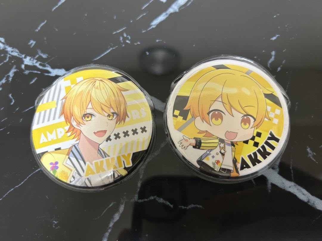 AMPTAK×COLORS あっきぃ 缶バッジ15個セット Amazon.co.jp: AMPTAK ×