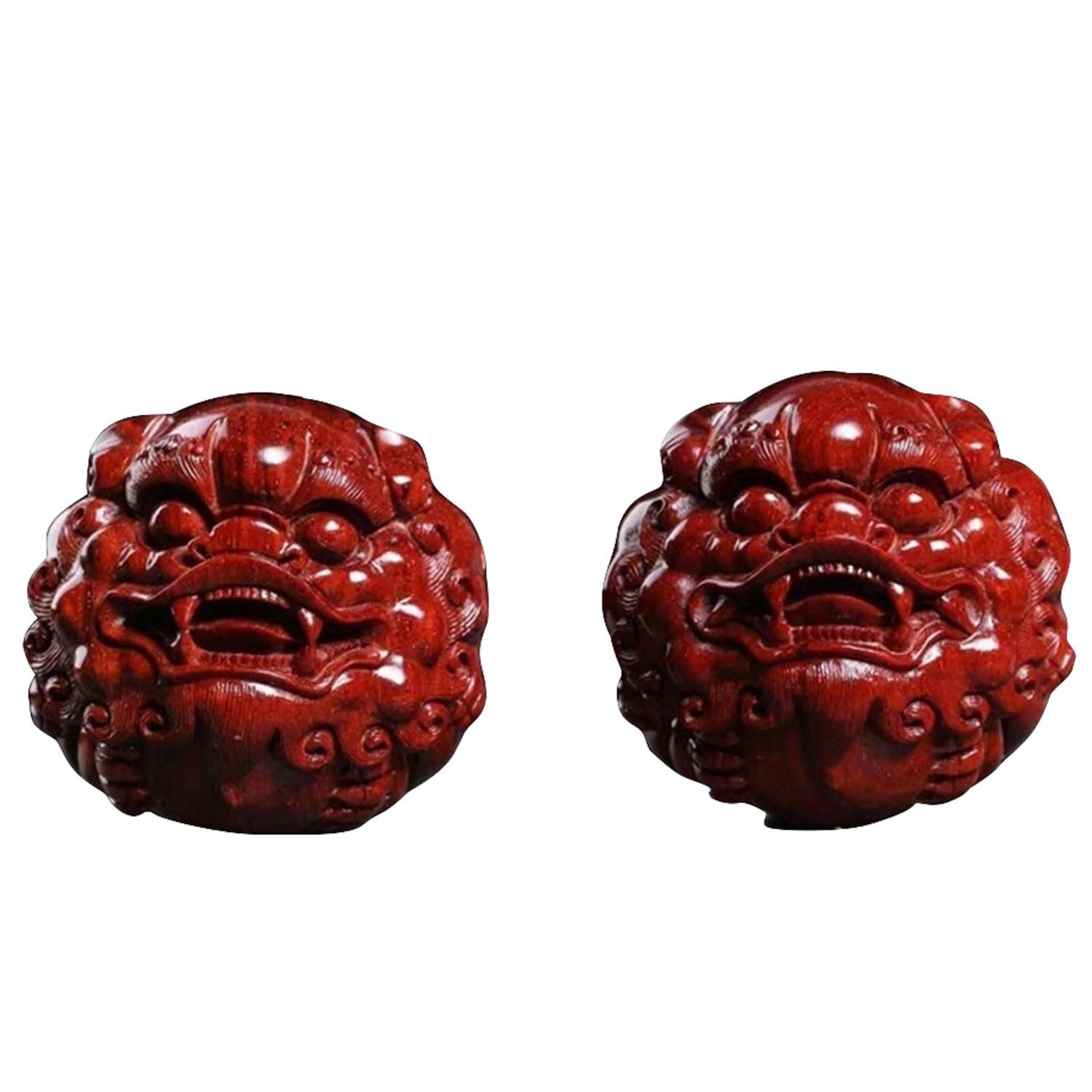 BBAUER palline massaggio pallina antistress palline cinesi Set di palline di decompressione per massaggio fisico con digitopressione, palla Baoding per il rilassamento miofasciale(Color:50mm)